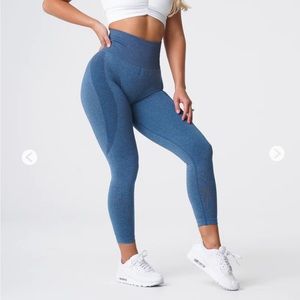 NVGTN Slate blue contour leggings